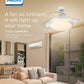 Philips LuminAir Ceiling Fan Light Crystal