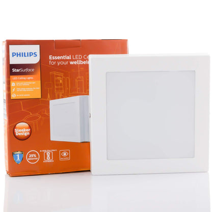 Philips Star Surface 22w Square Led Downlighter
