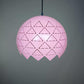 JSPHILO-Pink 4-264-1xE27 Modern hanging Light