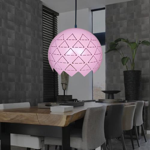 JSPHILO-Pink 4-264-1xE27 Modern hanging Light