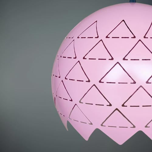 JSPHILO-Pink 4-264-1xE27 Modern hanging Light