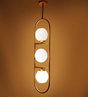 Copper Metal Hanging Light Pipe-HL-Copper-3lp