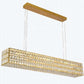 JS-SBL PO-06-004 Rectangular Chandeliers