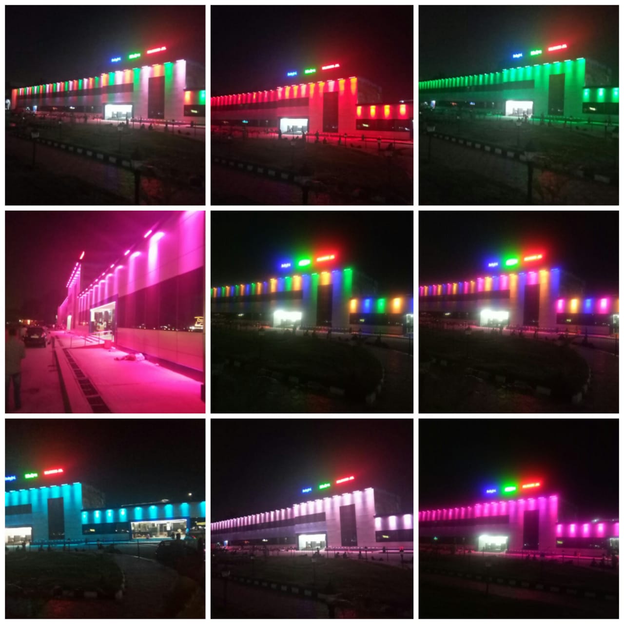 DMX Facade Lighting — Project Sample #017