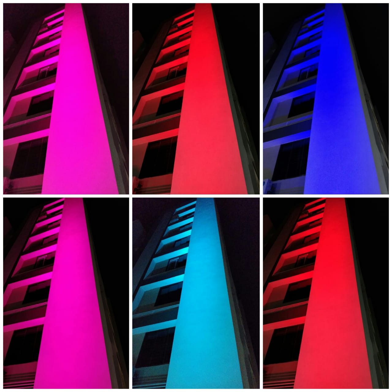 DMX Facade Lighting — Project Sample #034