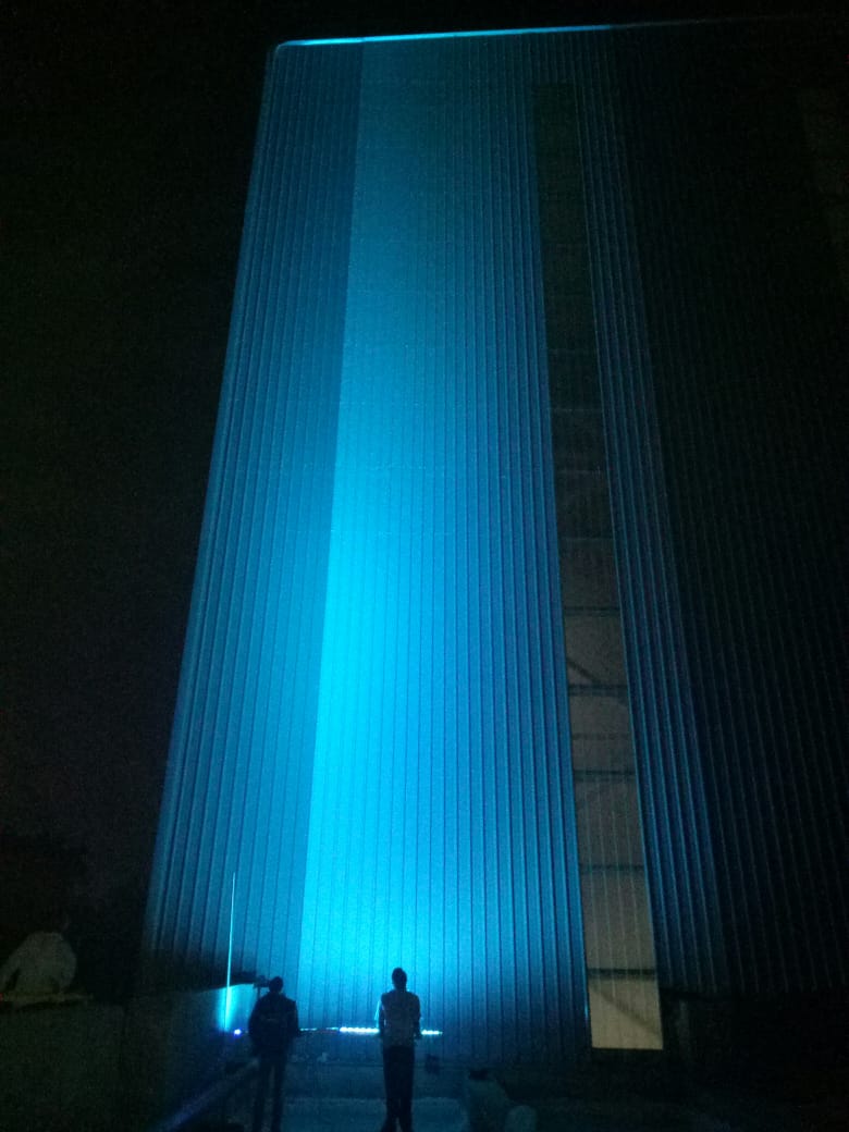 DMX Facade Lighting — Project Sample #038