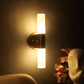 ELIANTE Gold Iron Base White Acrylic Shade Wall Light - Px-10-2 - Inbuilt LED