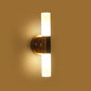 ELIANTE Gold Iron Base White Acrylic Shade Wall Light - Px-10-2 - Inbuilt LED