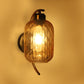 ELIANTE Gold Iron Base Gold Glass Shade Wall Light - Px-175-1W - Bulb Included