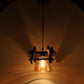 Marrón Brown Metal Hanging Light - RA-170-1LP-CFL-HALO - Included Bulbs