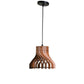 ELIANTE Brown MDF Hanging Lights - E27 holder - RA-406-H- without Bulb