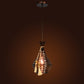 Decora Black Iron Hanging Lights - E27 holder - without Bulb - RA-HL-01-BK