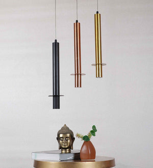 Raylix Multicolor Iron Hanging Light  | Inbuilt LED | without Bulb | RJ-2021-3LP | Included Bulb | Eliante by Jainsons Lights