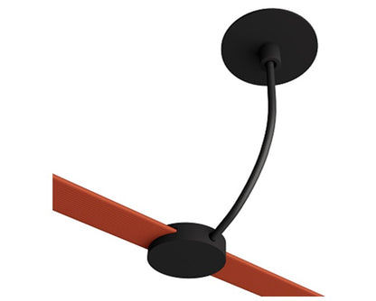 Recessed wire Connector Feeder For Belt Link Lighting Track