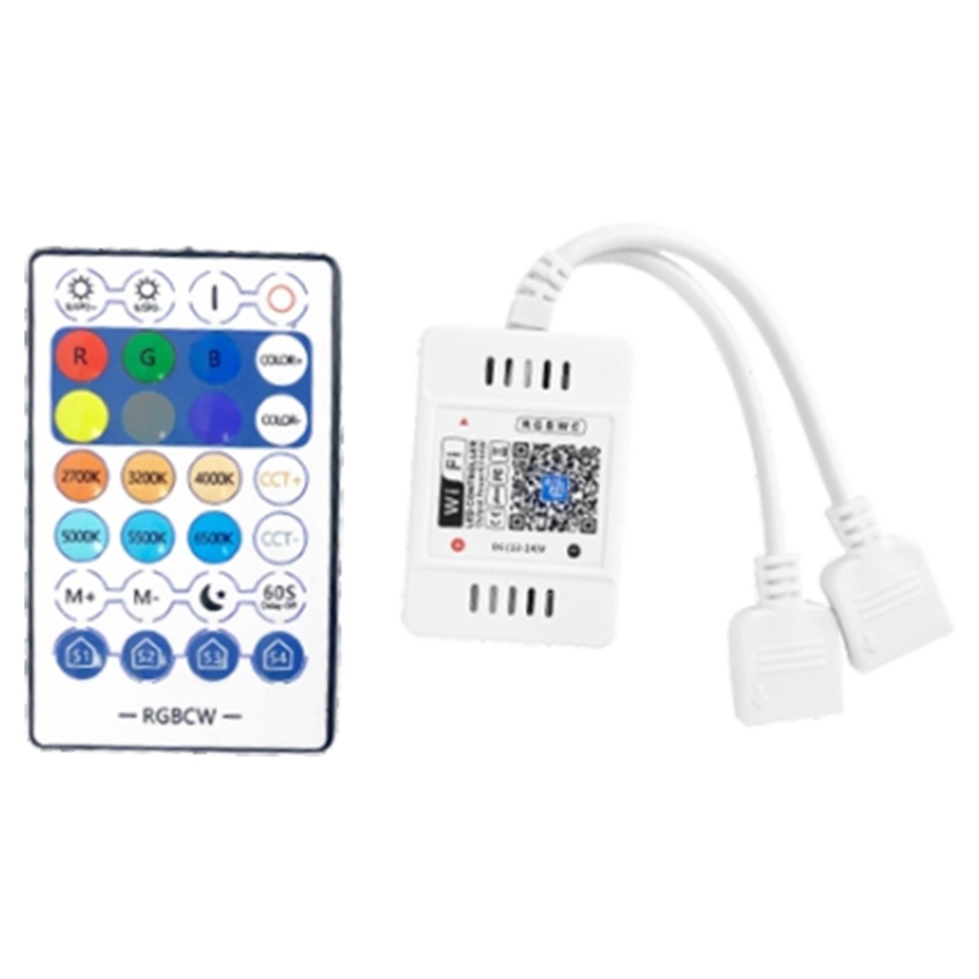 RGB CCT + IR Remote Magic Home RGB CCT Controller