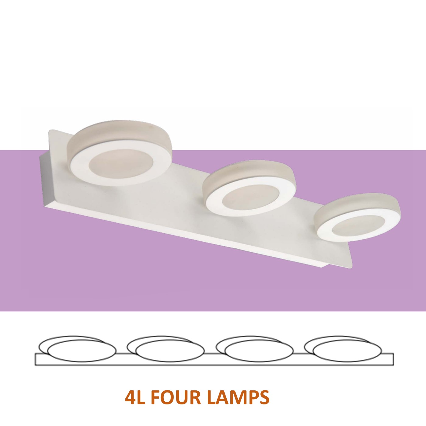 Rhondo-04 20W Led Mirror Light