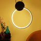 ELIANTE Brown Iron Hanging Lights - Inbuilt LED -  - RING-LIGHT- Inbuilt LED -