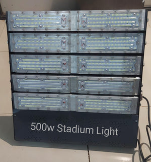 600W LED Flood Light / Stadium Light – 60° Beam, 78,000–84,000 Lumens, Moso & Inventronics Driver, IP65, High CRI