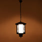 Gloomy Black Metal Hanging Light - ROSHNI-1LP - Included Bulbs