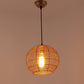 Gold Metal Hanging Light Round-jali-10-inch