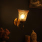 Antique Gold Iron Wall Lights -RSA-112-1W - Included Bulbs