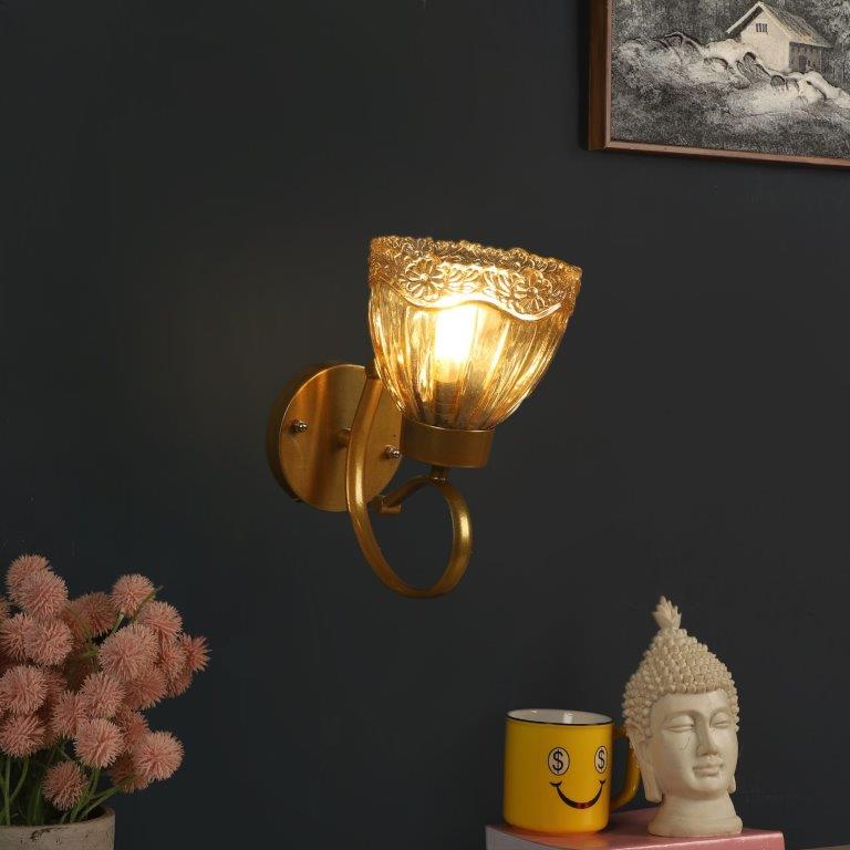 Antique Gold Wall Lights