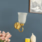 Antique Gold Iron Wall Lights -RSA-115-1W - Included Bulbs