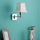 Silver Metal Wall Light - S-101-1W - Included Bulb
