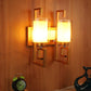 Oro gold metal Wall Light - S-188-2W - Included Bulbs