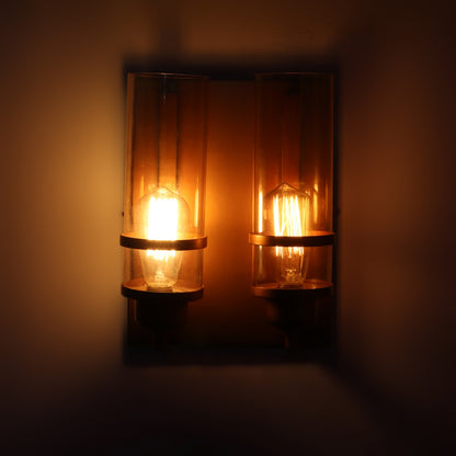 Gold Metal Wall Light - JMSF-199-2w-new - Included Bulb
