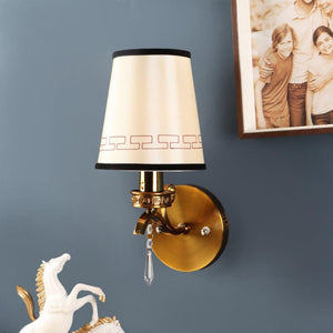 Dorada Gold Metal Wall Light - S-247-1W - Included Bulbs