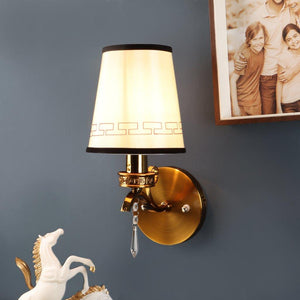 Dorada Gold Metal Wall Light - S-247-1W - Included Bulbs