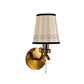 Dorada Gold Metal Wall Light - S-247-1W - Included Bulbs