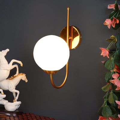 Dorada Gold Metal Wall Light - S-290-1W - Included Bulbs