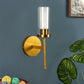 Antique Gold Iron Wall Lights -S-302-1W - Included Bulbs