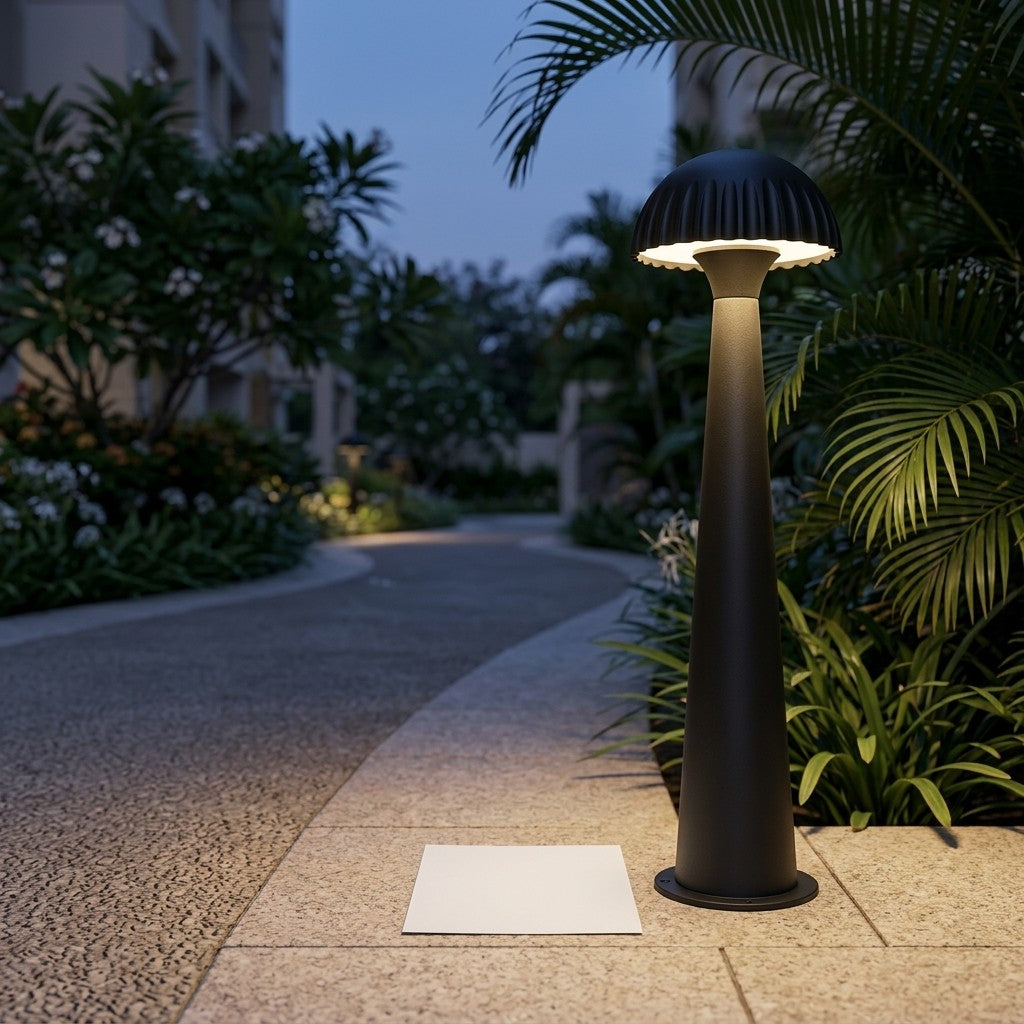 Garden LED Bollard Lights - 12W Bumbleshoot Bollard