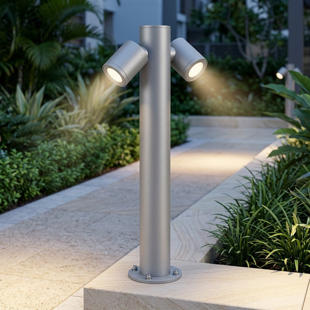 Garden LED Bollard Lights - 2x50W GU 10 Bollard