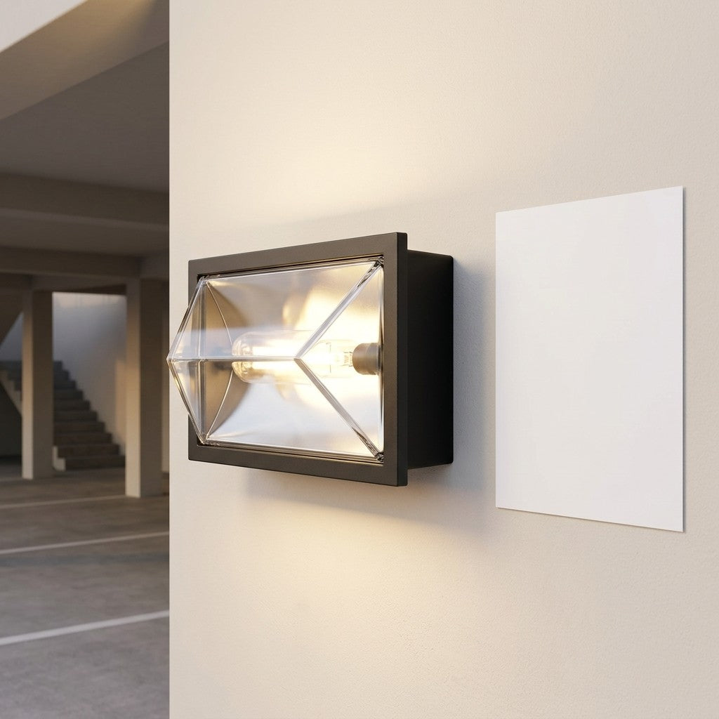 Sensor And Eco LED Bulkhead Lights - Sodium Wall Light 70W With 70W Cg Tray