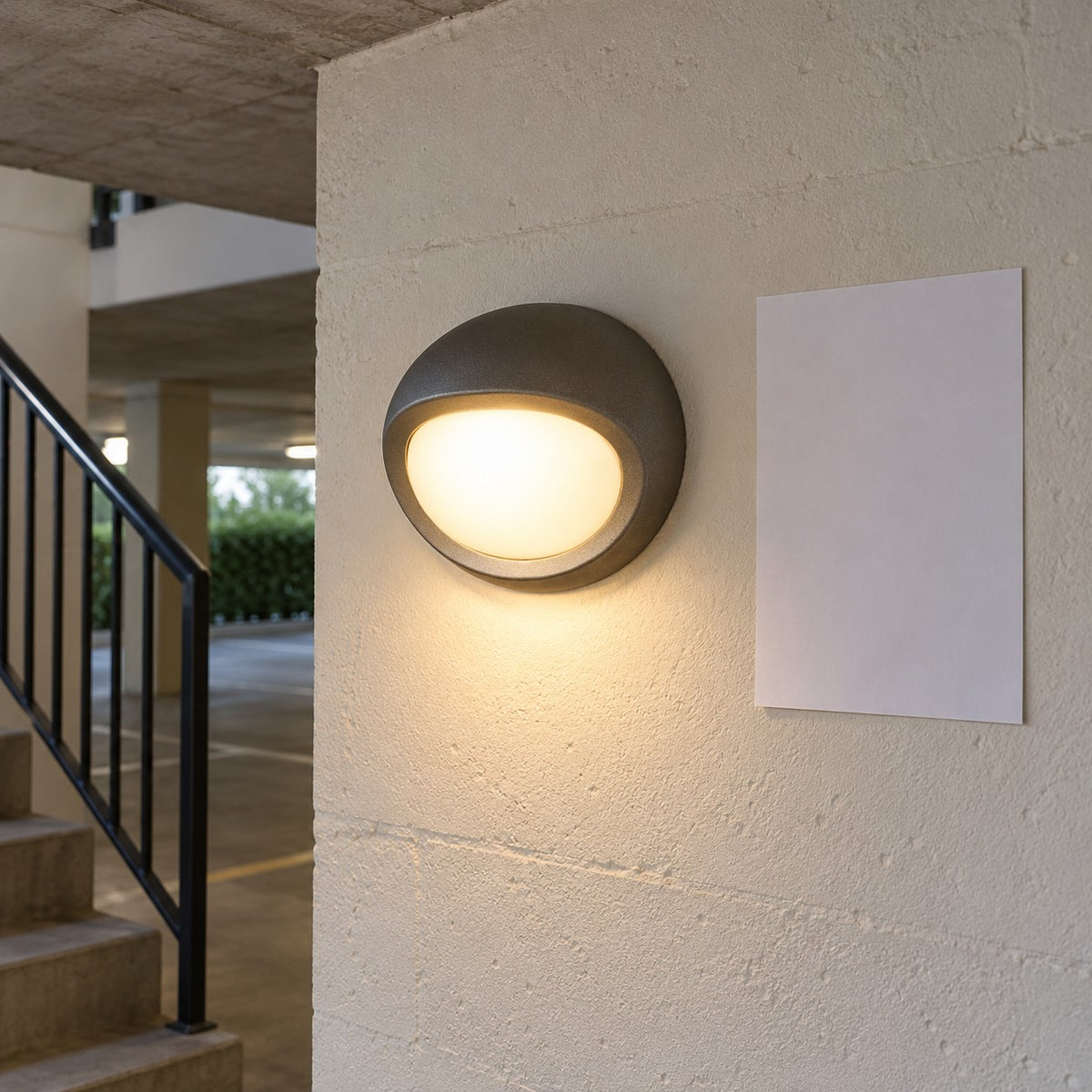 Sensor And Eco LED Bulkhead Lights - Golden Eye Bulk Head E27 Base
