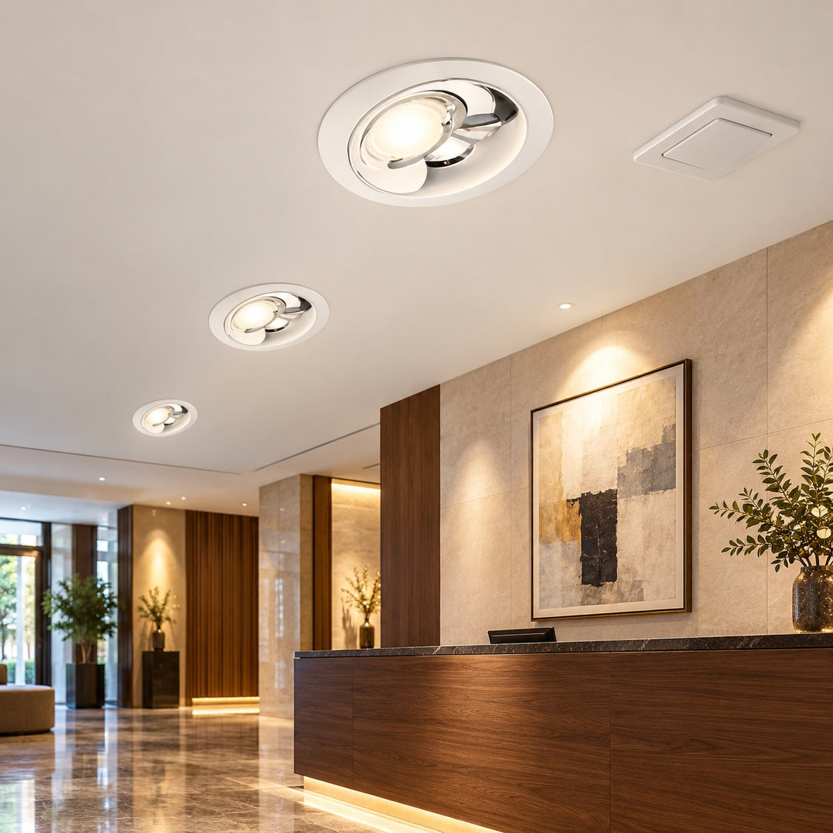 Architectural LED COB Downlights – Deep And Pin Spot - 12W COB Deep Series, 40W COB Deep Series