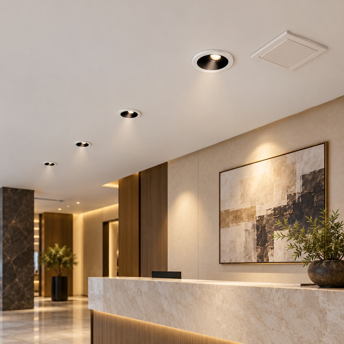Architectural LED COB Downlights – Deep And Pin Spot - 3W COB Pin Spot