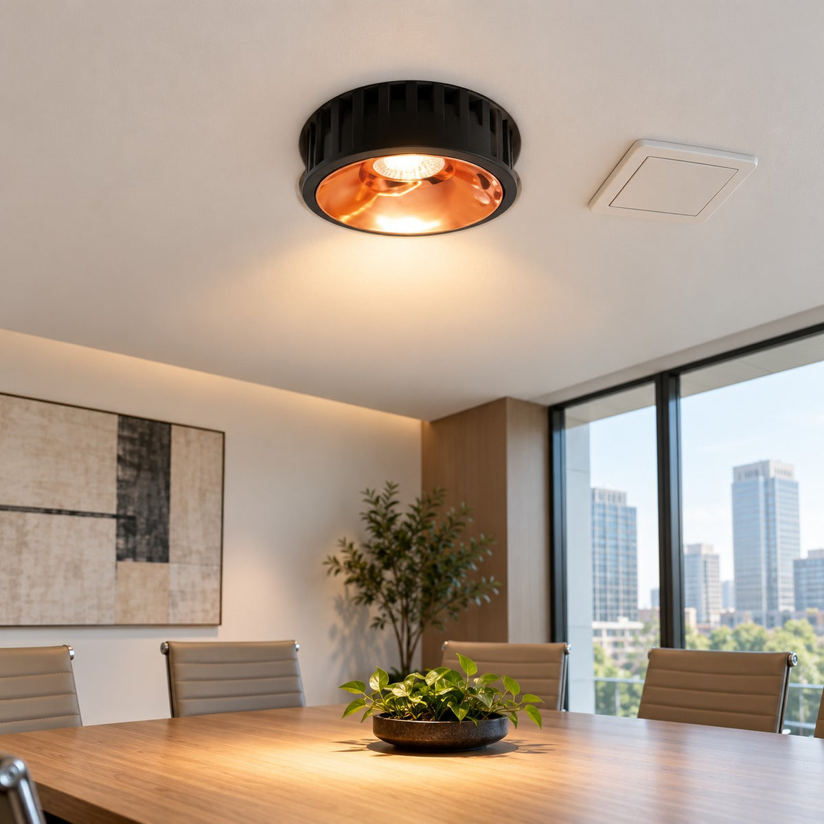 Architectural LED COB Downlights – Hermes - 7W COB Hermes / Rose Gold + Black, 12W COB Hermes / Rose Gold + Black, 18W COB Hermes / Rose Gold + Black