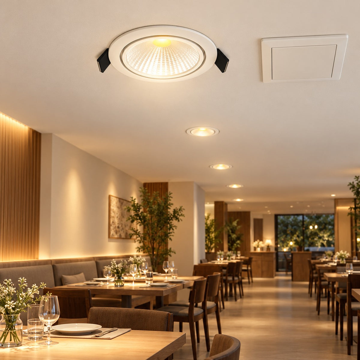 Architectural LED COB Downlights – Standard And Louvre - 3W Zion COB Downlighter, 7W Zion COB Downlighter, 12W Zion COB Downlighter, 18W Zion COB Downlighter, 24W Zion COB Downlighter, 30W Zion COB Downlighter