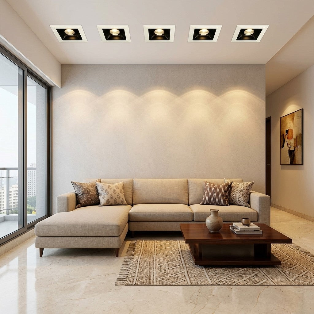 Architectural LED COB Downlights – Standard And Louvre - 1x2W COB Louvre Series