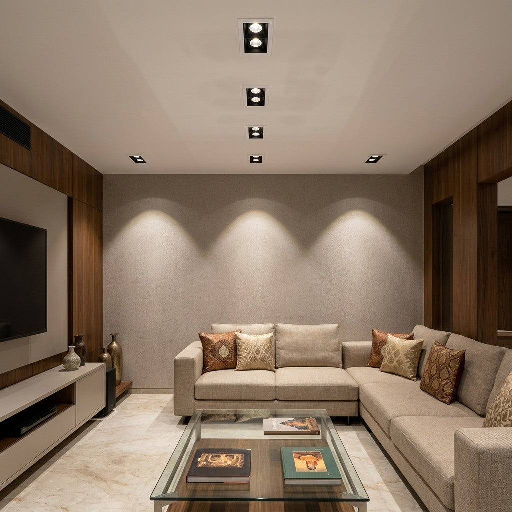 Architectural LED COB Downlights – Standard And Louvre - 2x2W COB Louvre Series