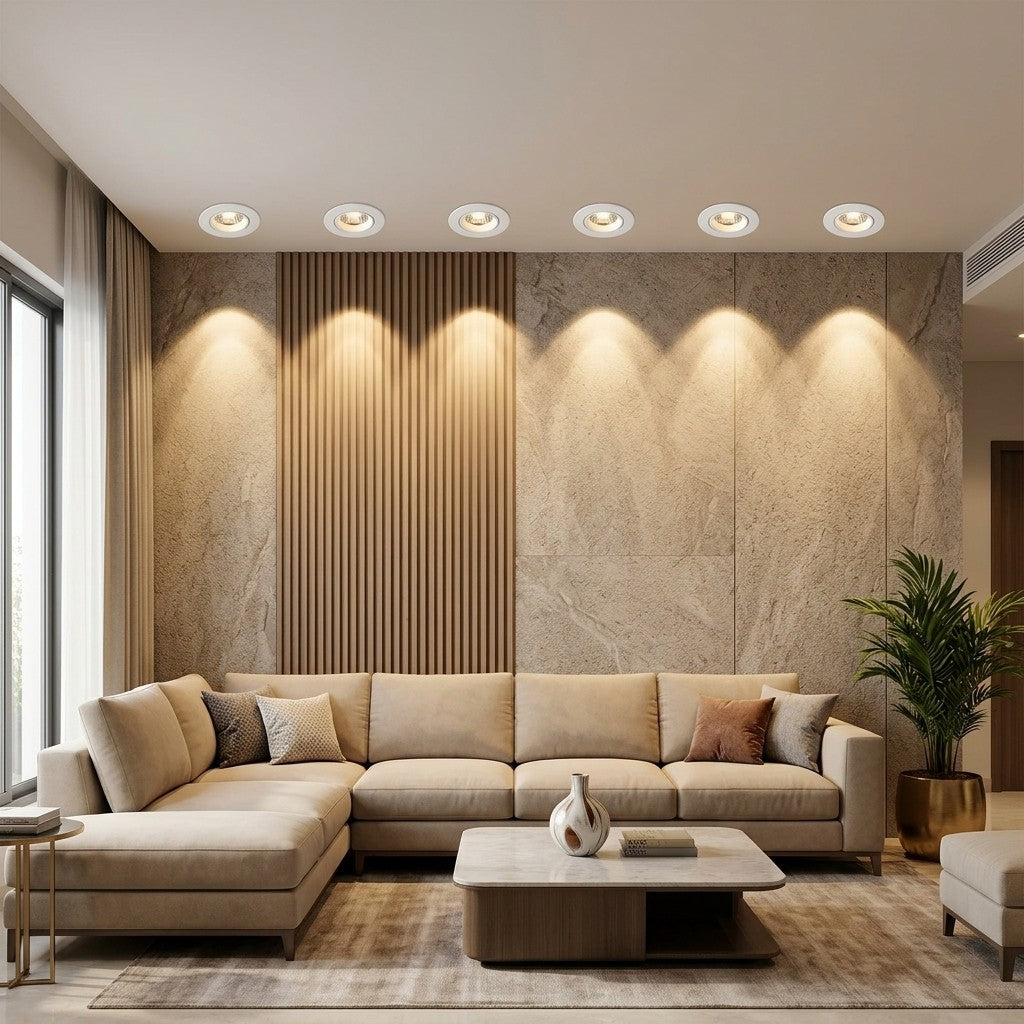 Architectural LED COB Downlights – Standard And Louvre - 3W COB Ibix Round
