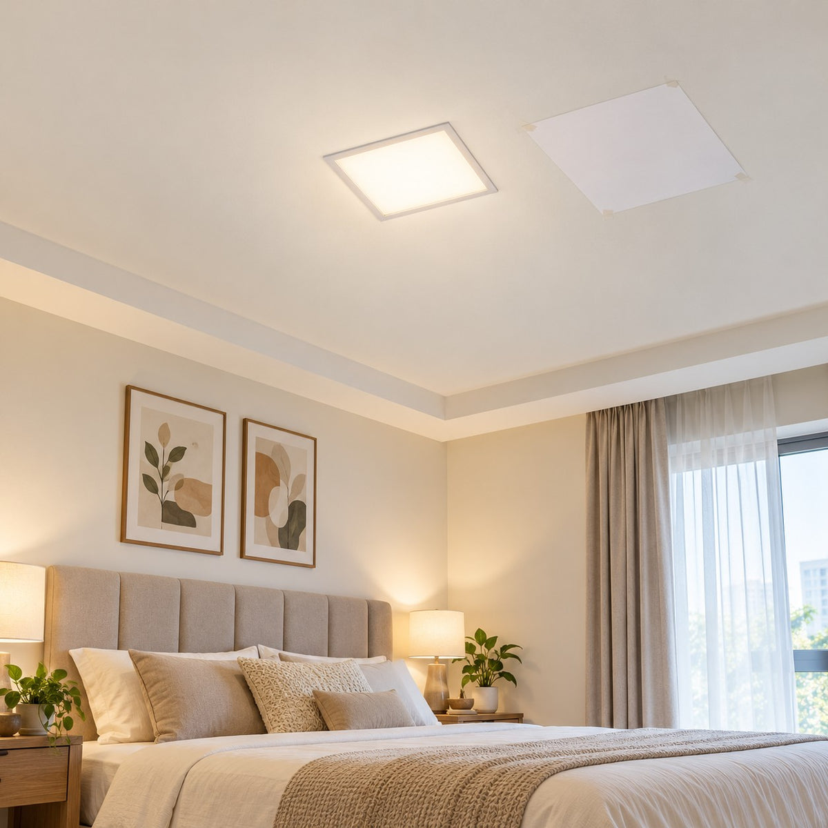 Flexi Adjustable Cut-Out LED Panel Lights - 8W Flexi Square Panel, 15W Flexi Square Panel, 20W Flexi Square Panel