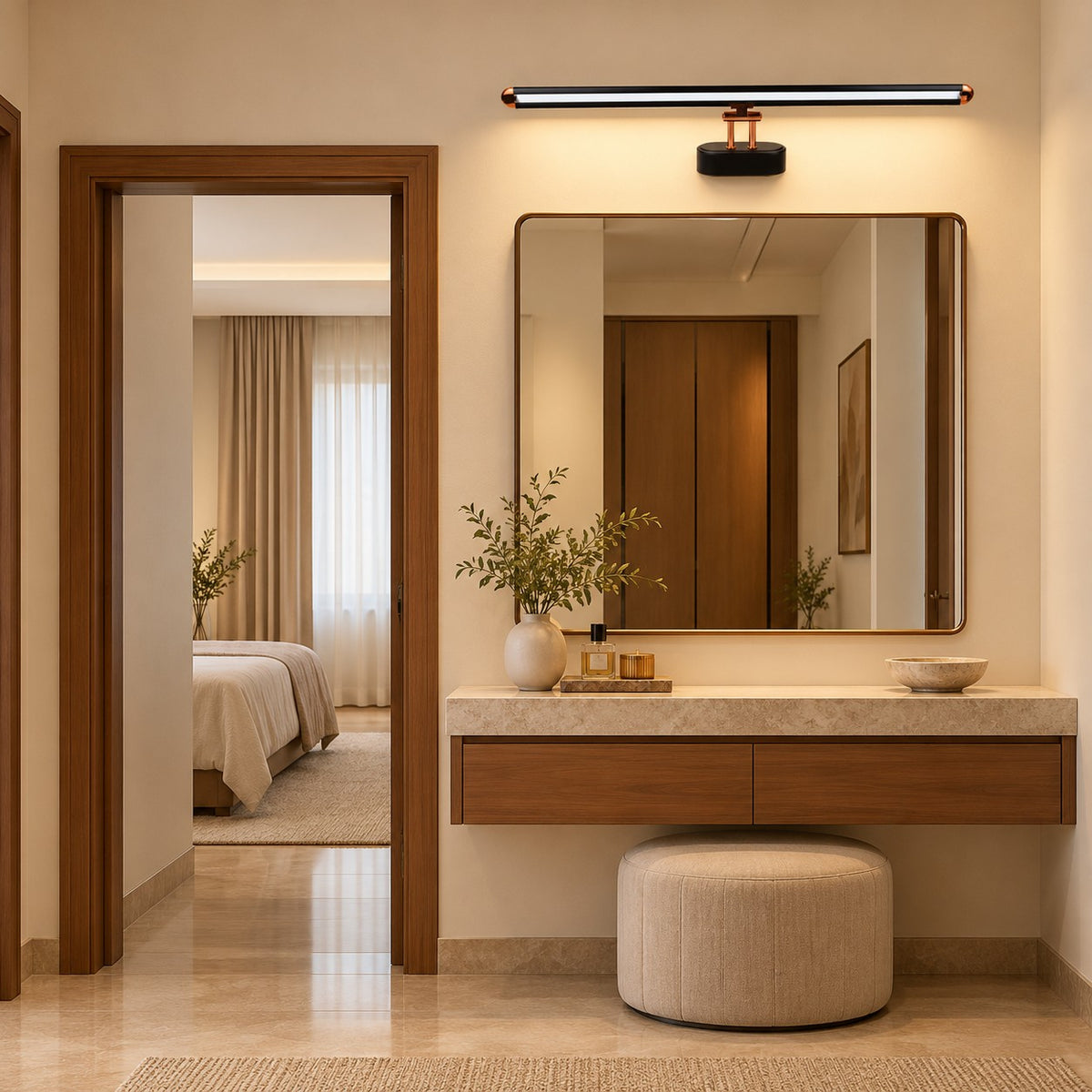 LED Mirror, Picture And Concealed Linear Lights - 8W Sabre Blk Picture Light, 12W Sabre Blk Picture Light