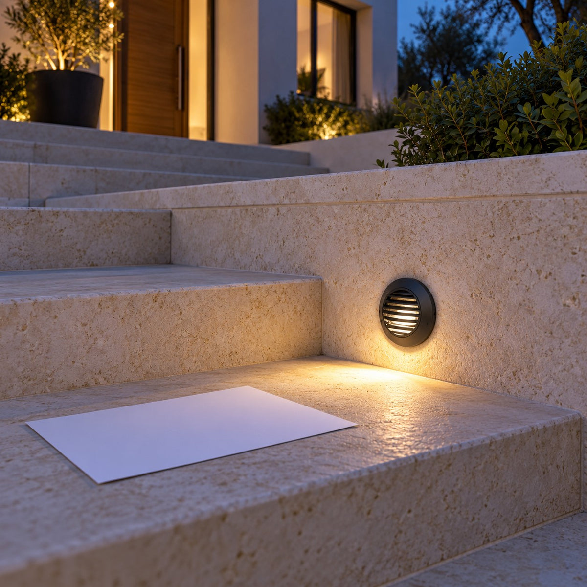 Outdoor LED Step And Brick Lights - Jc Step / Brick Light Grill