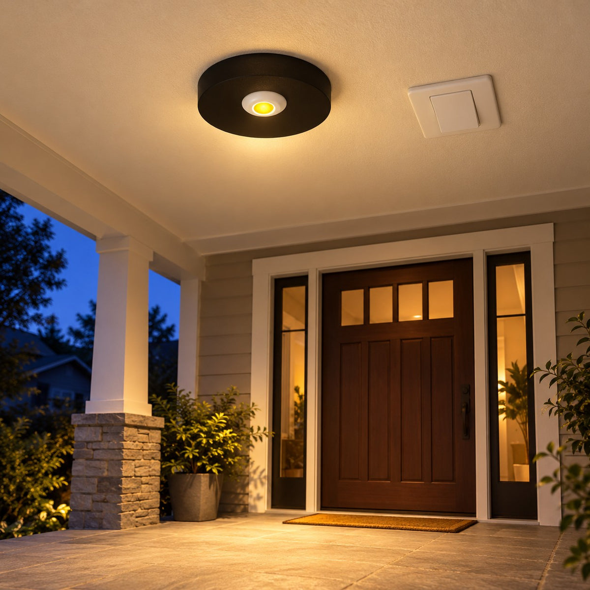 Outdoor Surface LED Downlights And Spots - 5W IP54 Mini Elfin Surface Fixture, 10W IP54 Elfin Surface Fixture